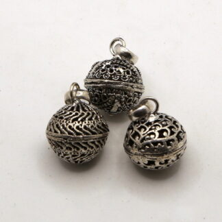 Pendentif Bola Arbre de vie avec boule bronze grelot