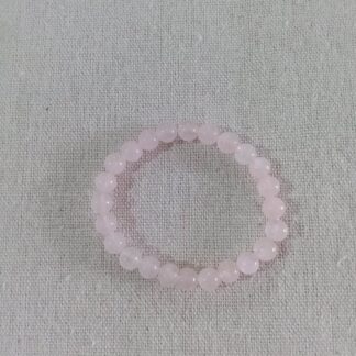 Bracelet enfant en quartz rose