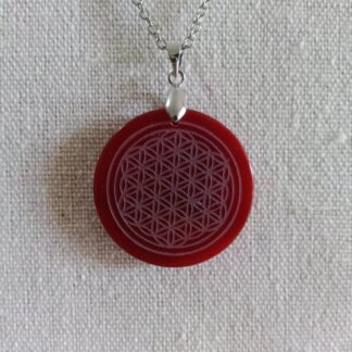 Pendentif fleur de vie
