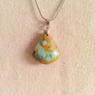 Pendentif chrysocolle