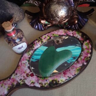 Gua sha en aventurine verte