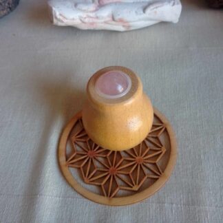 Roll on de massage en quartz rose