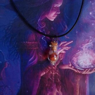 Pendentif fiole d' intention Esprit de la Nature