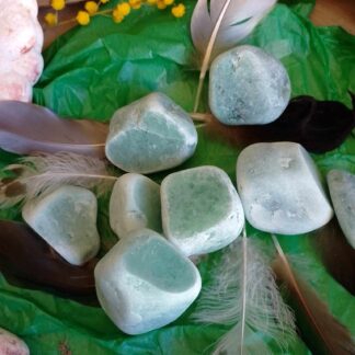 Emma egg aventurine verte