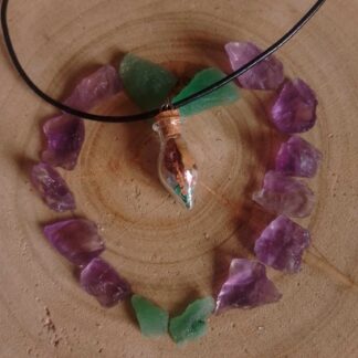 Collier fiole Esprit sorcière