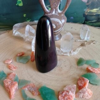 Bloc obsidienne œil céleste