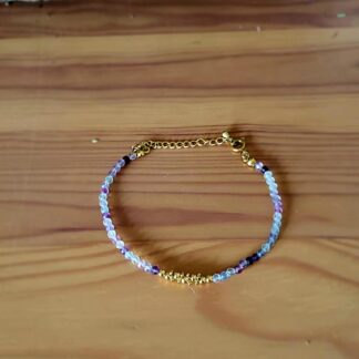 Bracelet en  Fluorite - Pierre Naturelle de Concentration et Clarté Mentale