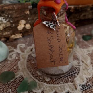 Sel de Bain Sacré rituel du Sabbat