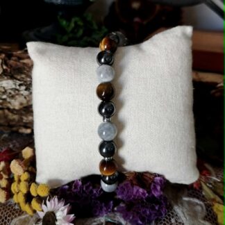 Bracelet Triple Alliance — Le Feu, l'Éclair & le Fer