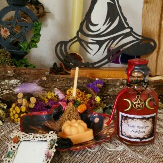 Le Seuil des Ancêtres — Coffret rituel Samhain pour honorer la mémoire et fêter le Nouvel An des sorcières